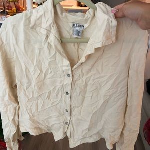 100% silk top